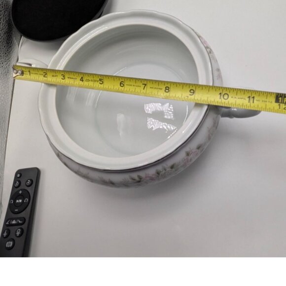 Sheffield Classic 501 Japan Covered Vegetable Serving Dish Bowl Floral Design - Picture 4 of 16